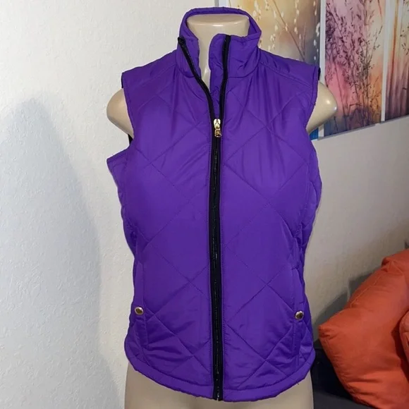 SOLD Lauren Ralph Lauren Elegant Quilted Vest - Picture 2 of 5